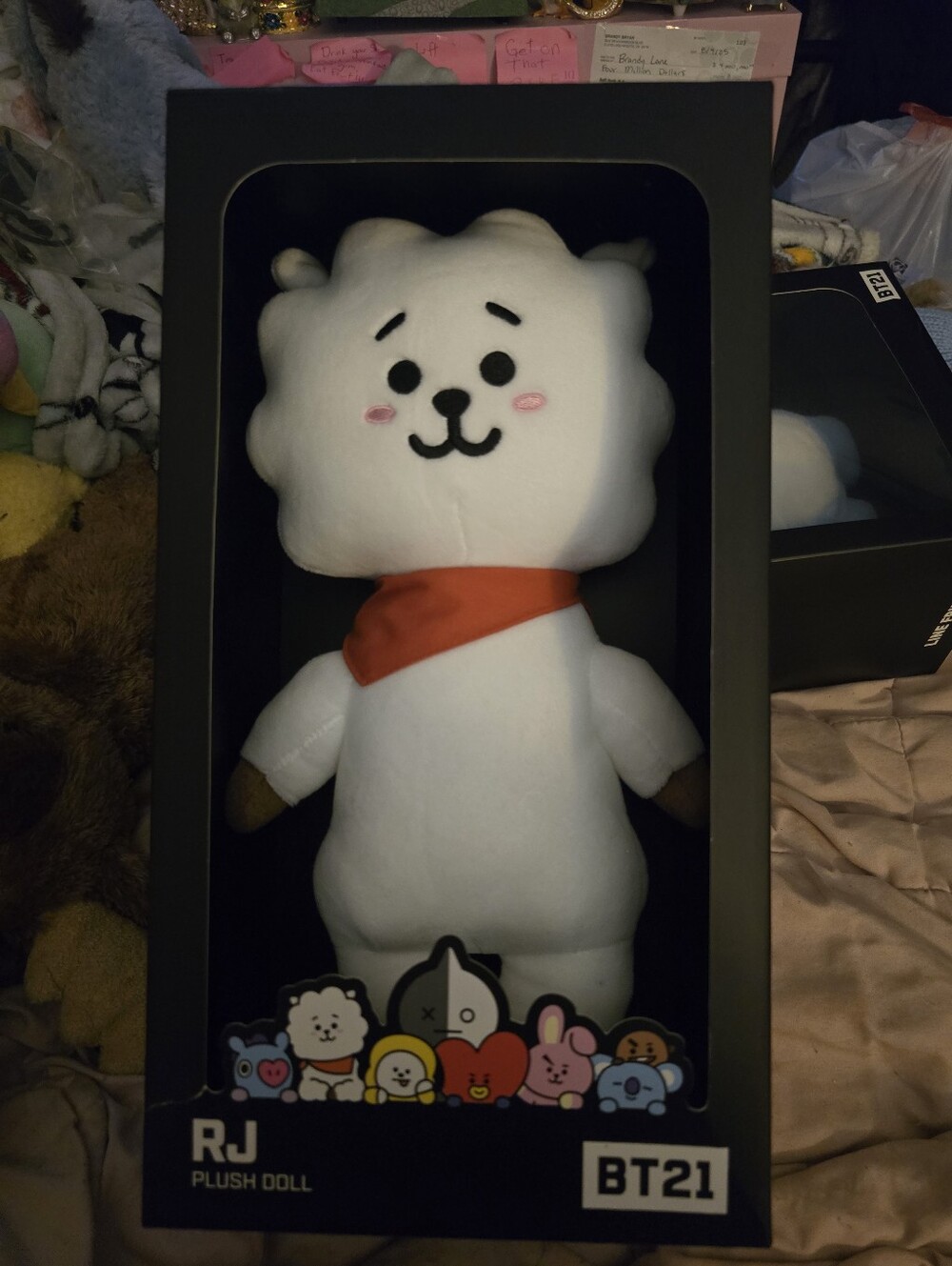 BT21 RJ Jin Standing Plush Doll
